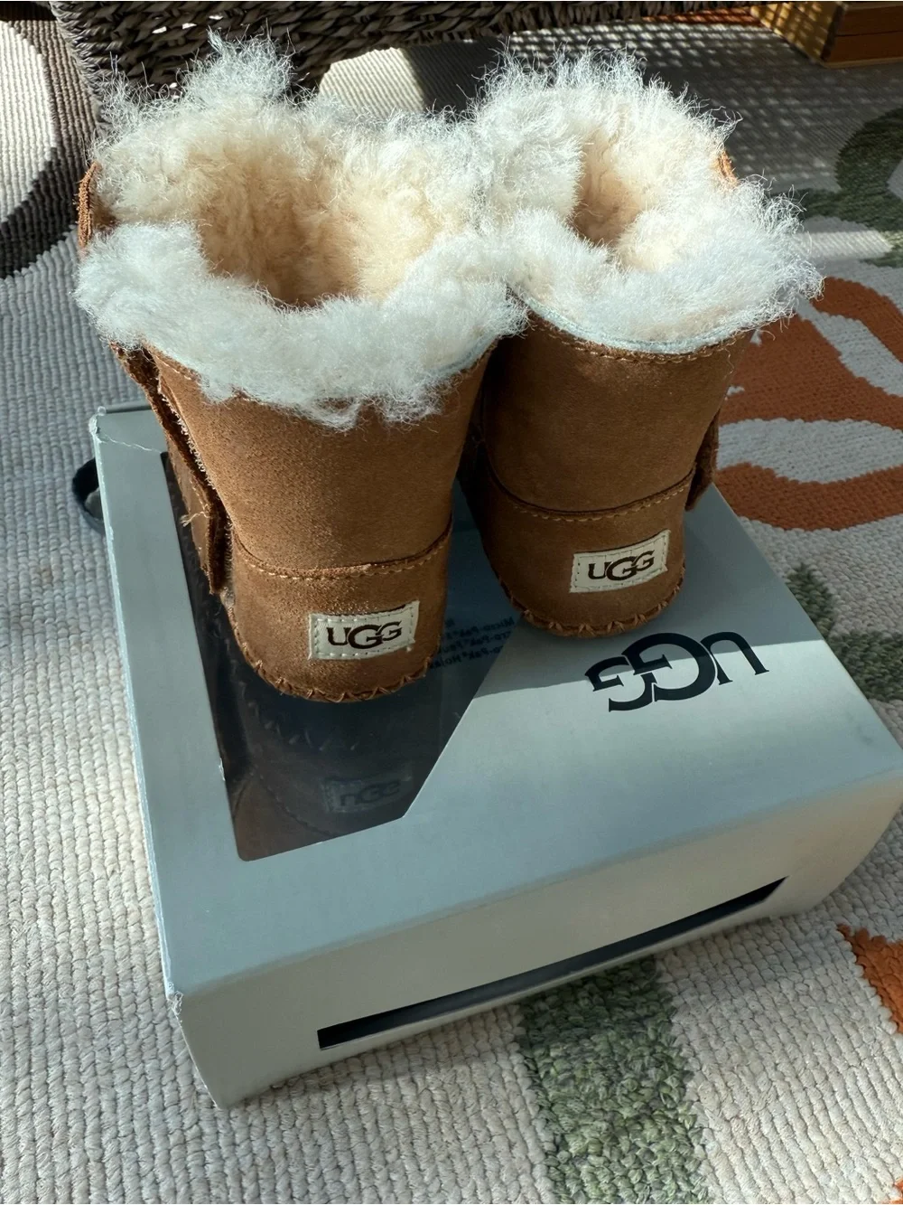 UGG Baby Caden in Chestnut Brown